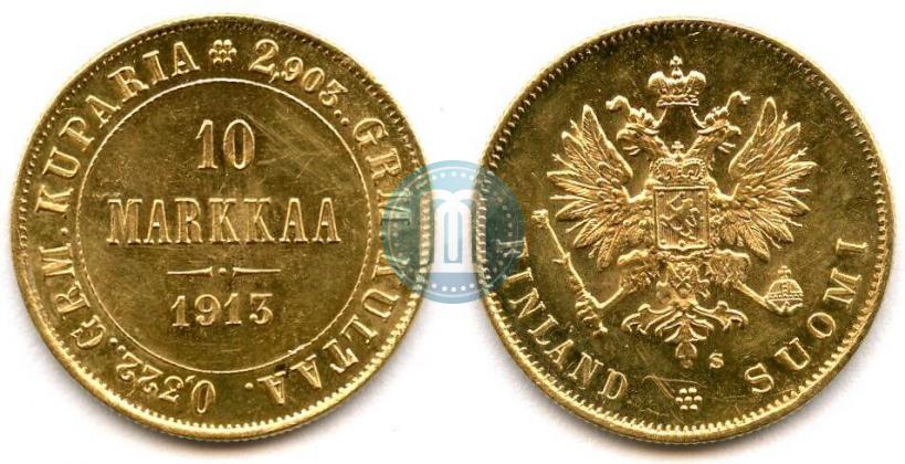 Picture 10 markkaa 1913 year S 