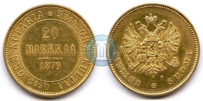 Фото 20 марок 1879 года S 