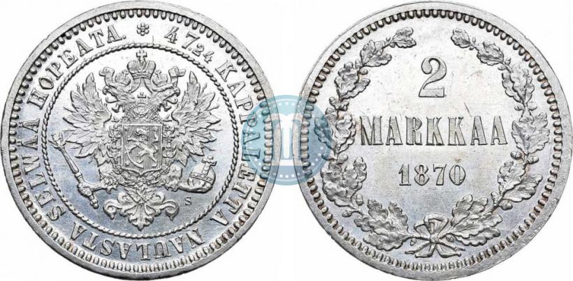 Фото 2 марки 1870 года S 