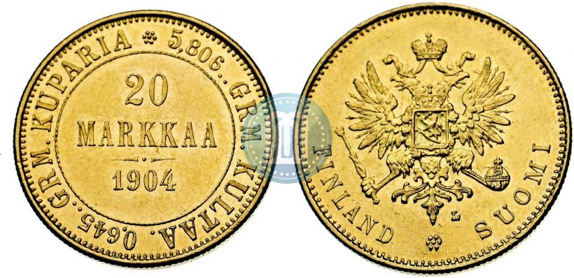 Фото 20 марок 1904 года L 