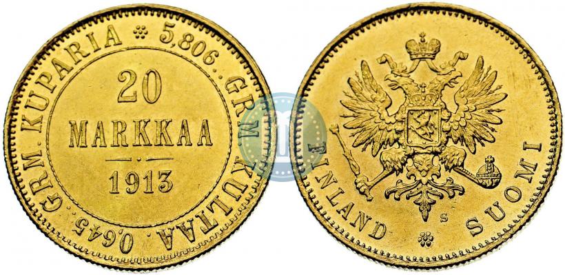 Фото 20 марок 1913 года S 