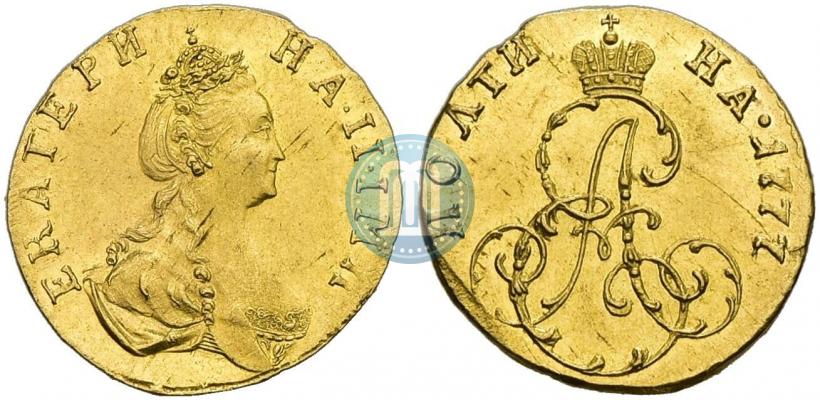 Фото Полтина 1777 года  
