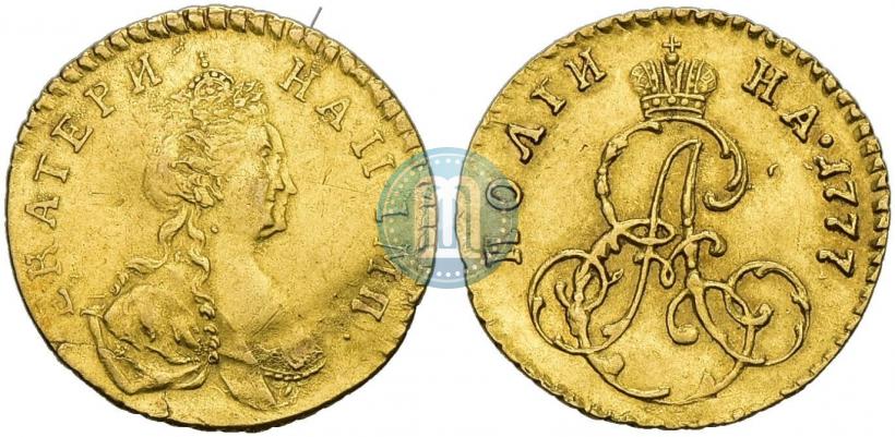 Фото Полтина 1777 года  