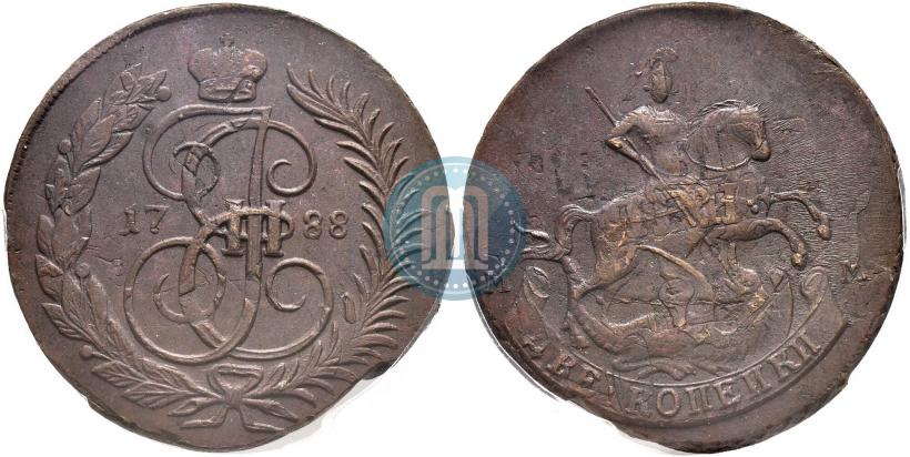 Picture 2 kopecks 1788 year ММ 