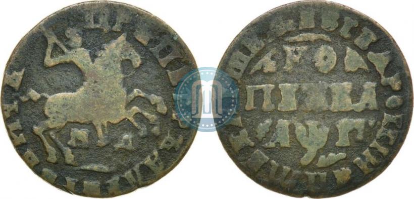 Picture 1 kopeck 1713 year МД 