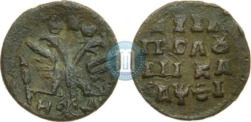 Фото Полушка 1719 года НД 