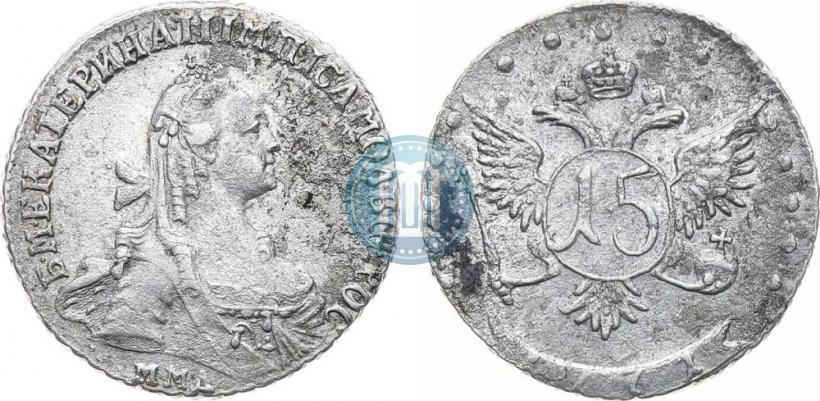 Picture 15 kopecks 1771 year ММД 