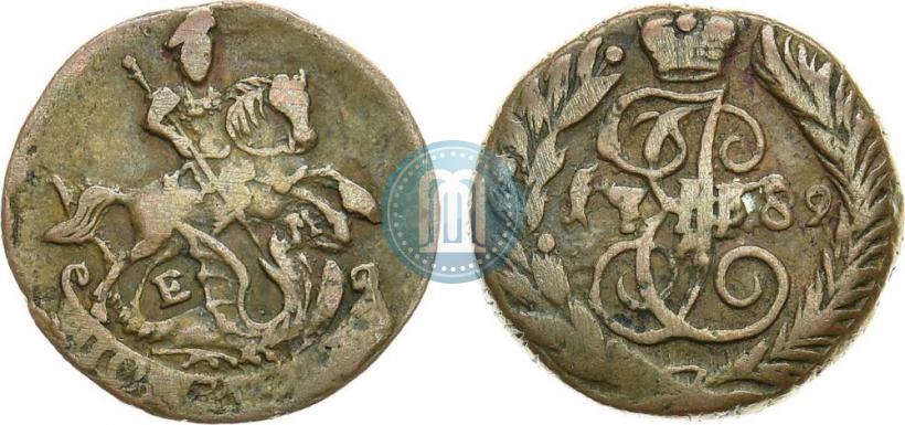 Фото Полушка 1789 года ЕМ 