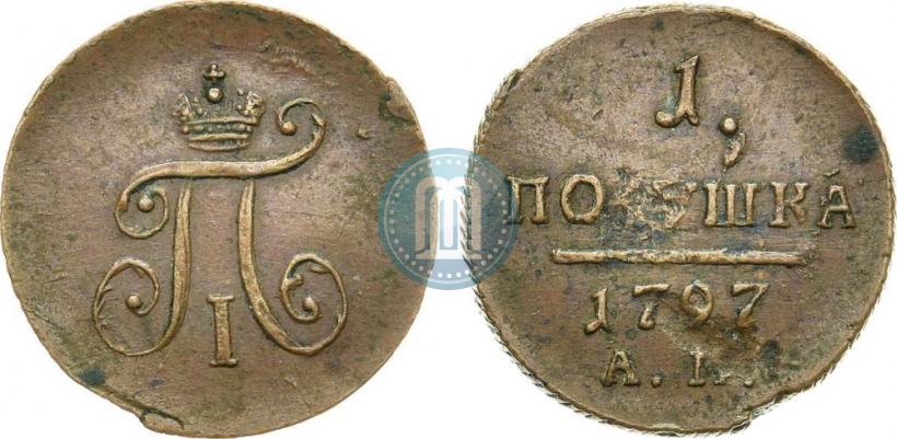 Picture Polushka 1797 year АМ 