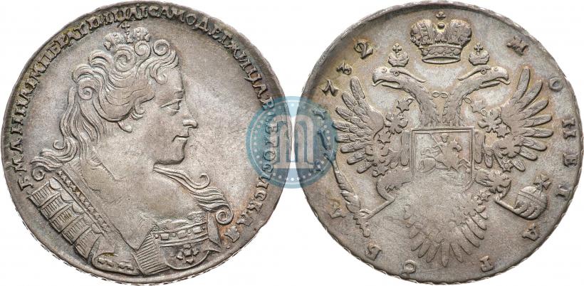 Picture 1 rouble 1732 year  