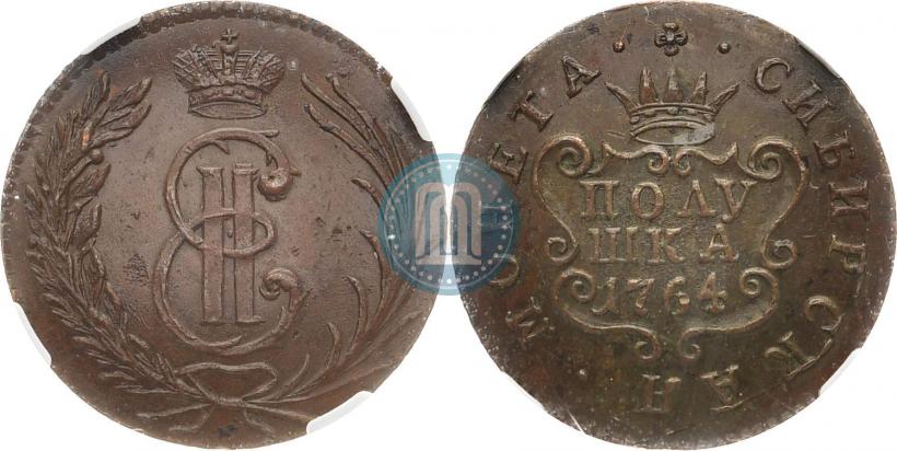 Фото Полушка 1764 года  