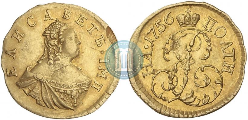 Picture Poltina 1756 year  