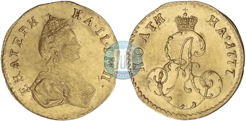 Фото Полтина 1777 года  