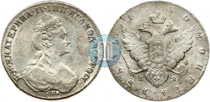 Picture 1 rouble 1780 year СПБ-ИЗ 
