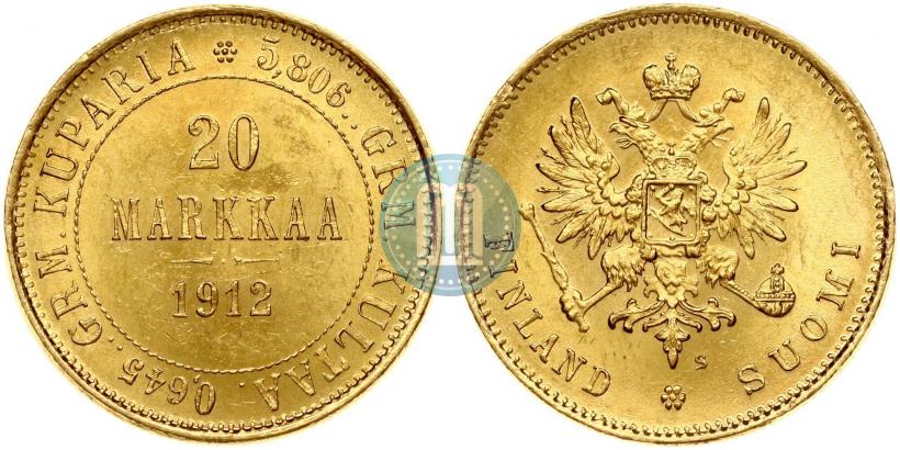 Picture 20 markkaa 1912 year S 