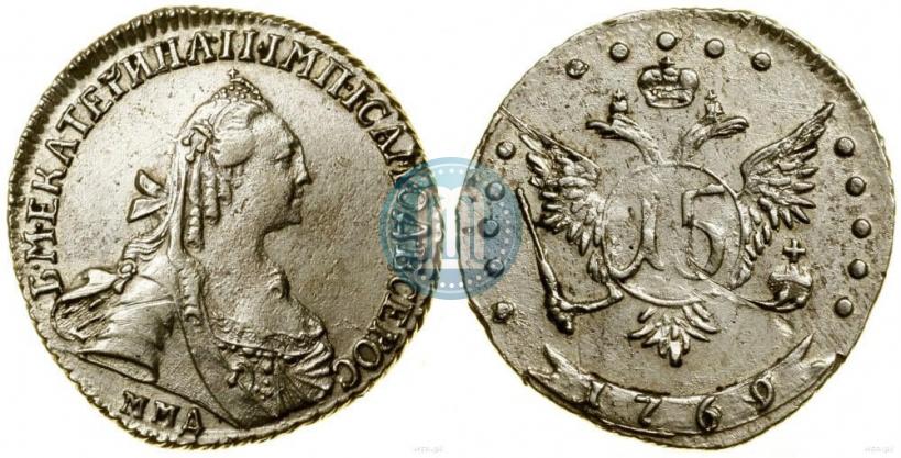 Picture 15 kopecks 1769 year ММД 