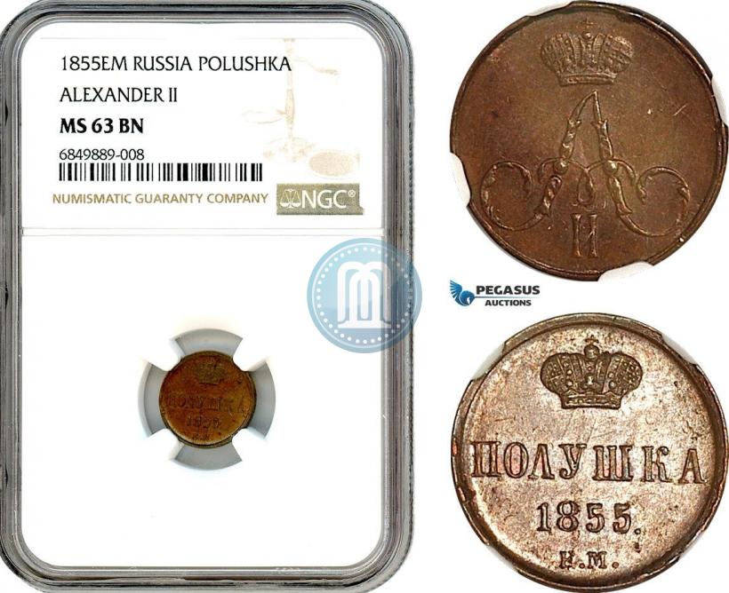 Picture Polushka 1855 year ЕМ 