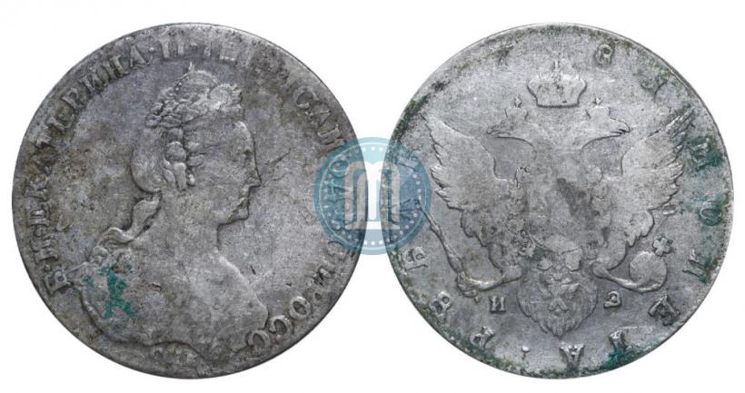 Picture 1 rouble 1781 year СПБ-ИЗ 