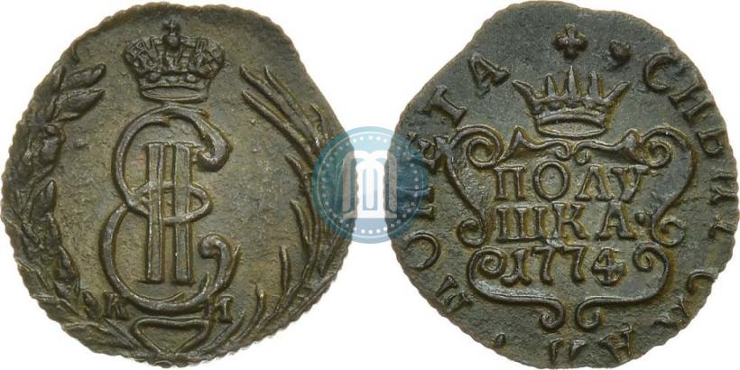 Picture Polushka 1774 year КМ 