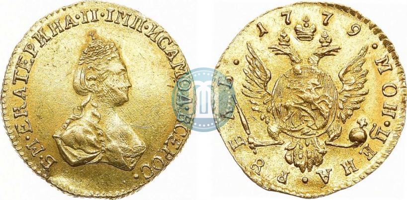 Picture 1 rouble 1779 year  