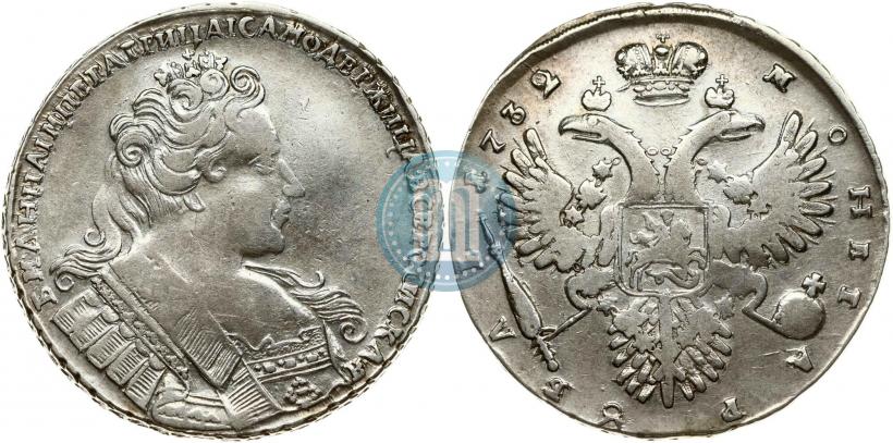 Picture 1 rouble 1732 year  