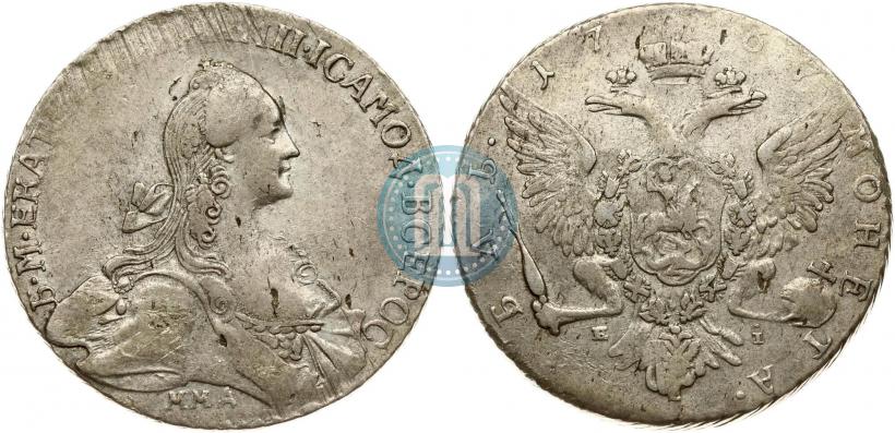 Picture 1 rouble 1767 year ММД-EI 