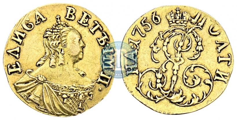 Picture Poltina 1756 year  