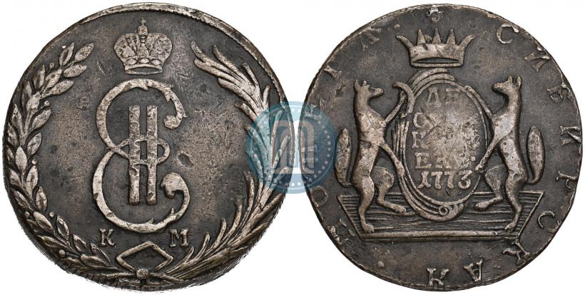 Picture 10 kopecks 1773 year КМ 
