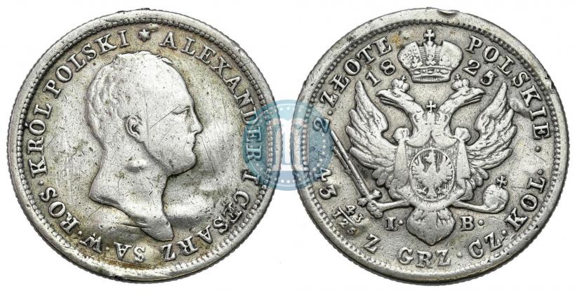 Picture 2 złote 1825 year IB 