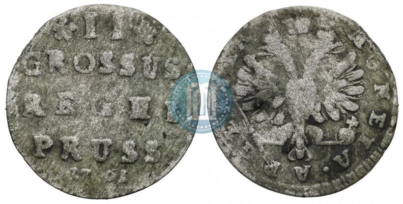 Picture 2 grosze 1761 year  