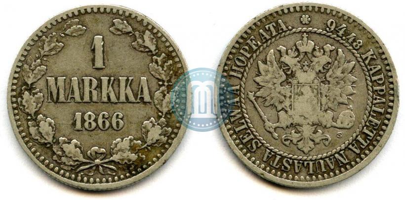 Фото 1 марка 1866 года S 