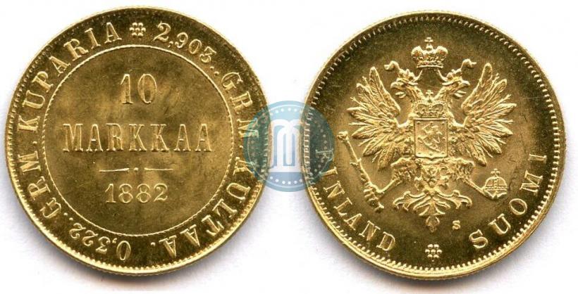 Picture 10 markkaa 1882 year S 