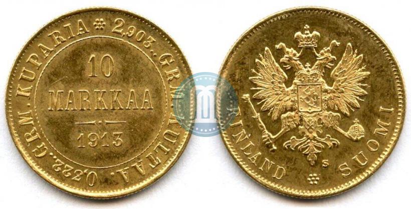 Picture 10 markkaa 1913 year S 