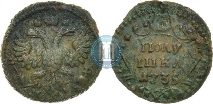 Picture Polushka 1735 year  