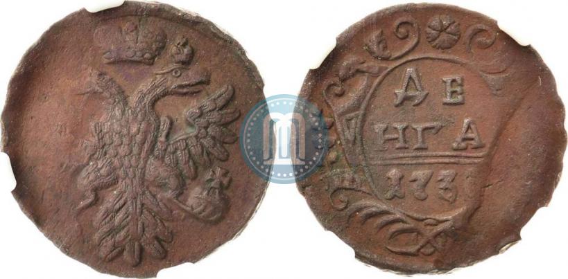 Фото Денга 1738 года  