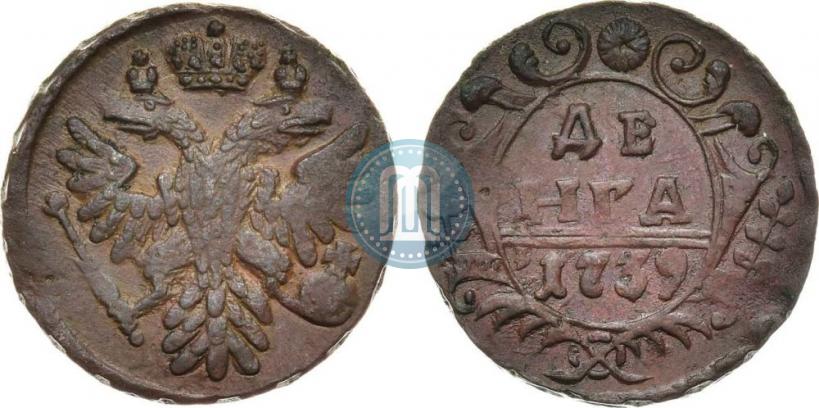 Фото Денга 1739 года  