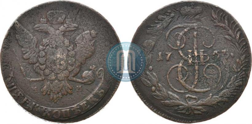 Picture 2 kopecks 1763 year ММ 