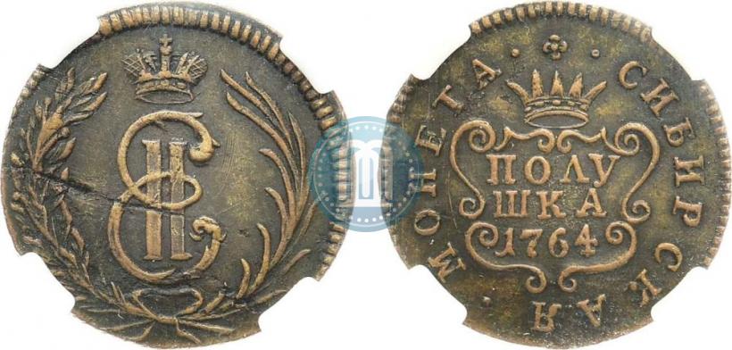 Фото Полушка 1764 года  
