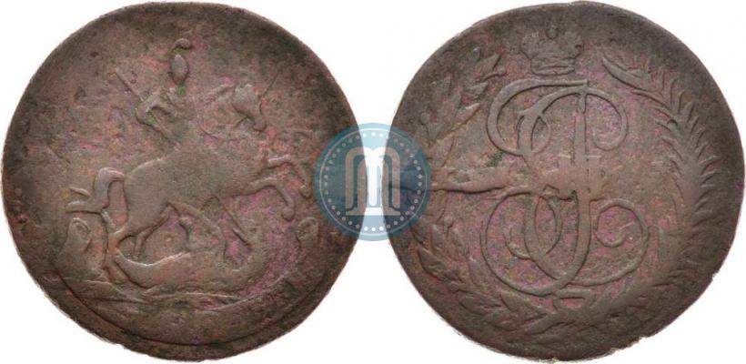 Фото 2 копейки 1793 года ЕМ "Павловский перечекан"