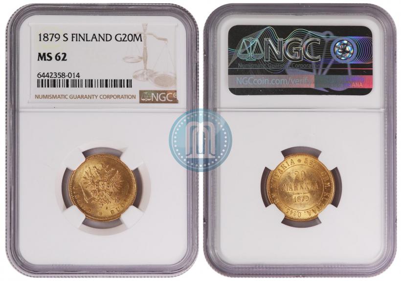 Picture 20 markkaa 1879 year S 