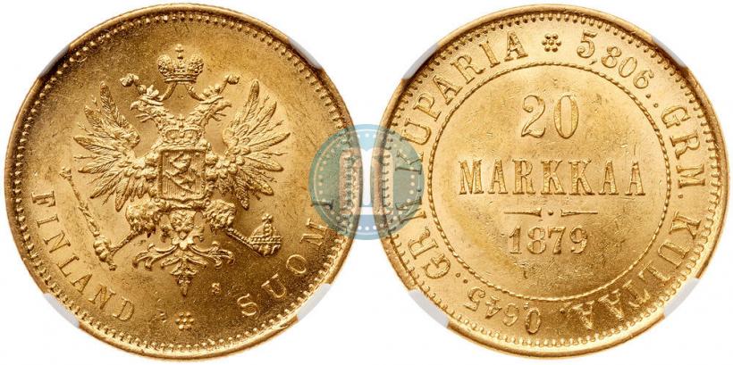 Фото 20 марок 1879 года S 