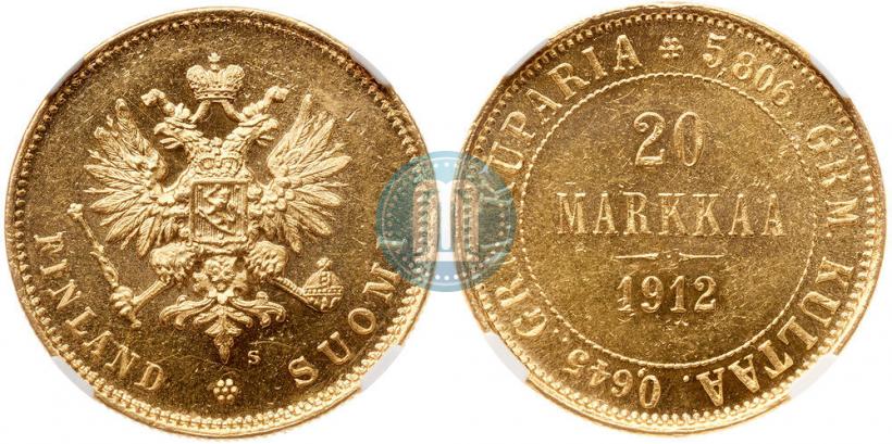 Picture 20 markkaa 1912 year S 