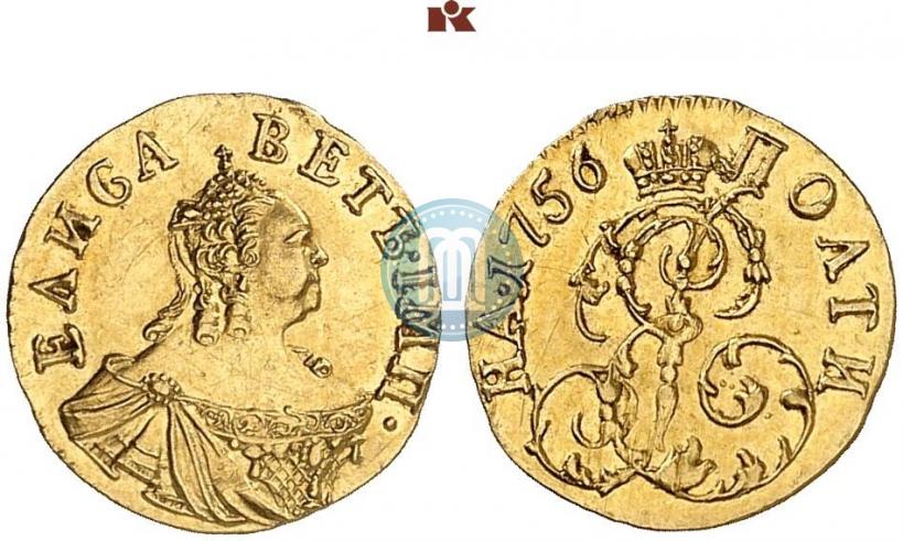 Picture Poltina 1756 year  