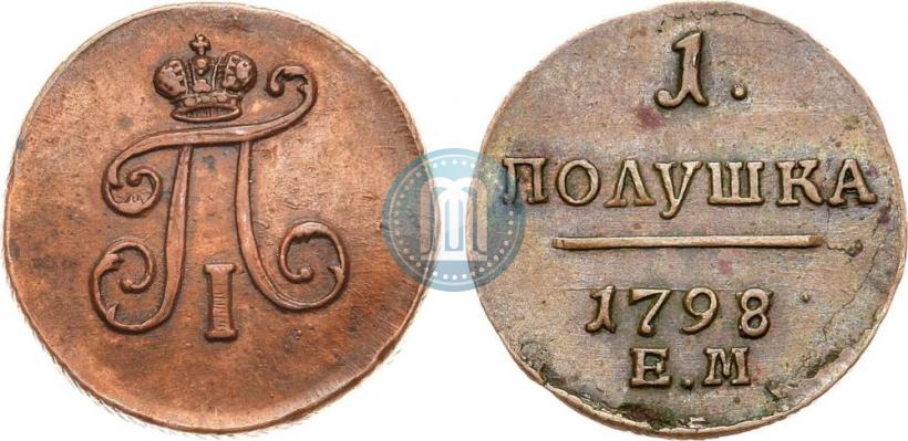Picture Polushka 1798 year ЕМ 