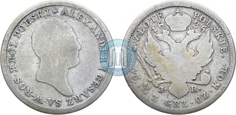 Picture 2 złote 1825 year IB 