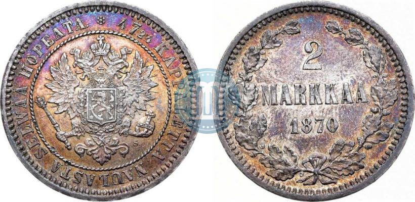 Фото 2 марки 1870 года S 