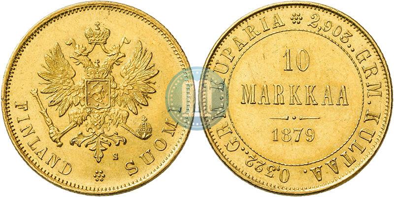 Фото 10 марок 1879 года S 