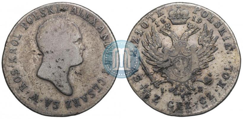 Picture 2 złote 1819 year IB 