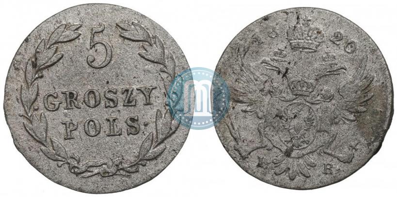 Picture 5 groszy 1820 year IB 