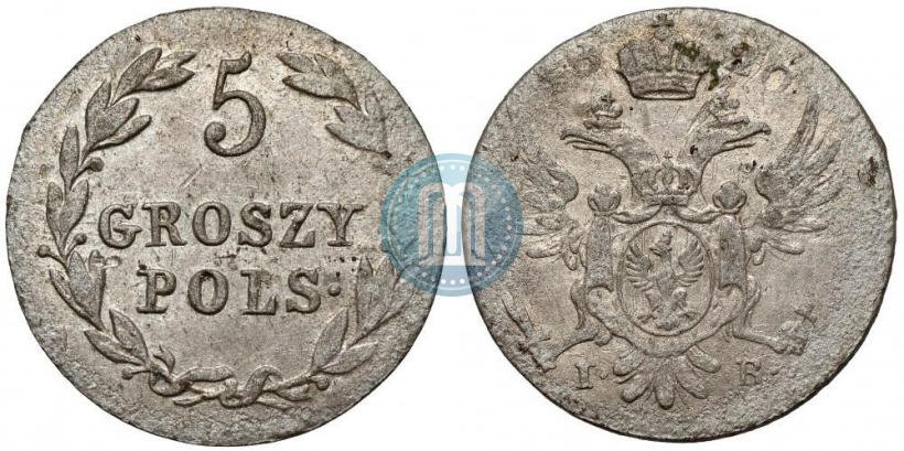 Picture 5 groszy 1820 year IB 